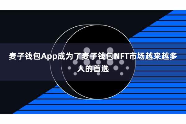 麦子钱包App成为了麦子钱包NFT市场越来越多人的首选