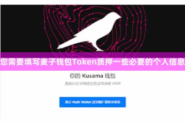 您需要填写麦子钱包Token质押一些必要的个人信息